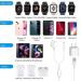 Apple MFi Certified 2 in 1 iPhone & Watch Charger - Magnetic iWatch Charging Cable with USB Wall Charger - Compatible with Apple Watch Series & iPhone 14/13/12/Pro/Max/XR/X - 6.6 FT - Buy Online on SooperMarket.com