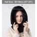 Feoya Storm Hood Ladies Balaclava - Winter Warm Fleece Ski Cap & Neck Warmer - Black Cycling Hat & Scarf - Buy Online on SooperMarket.com