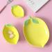 Serving Plates Lemon Shaped Ceramic Dinner Plate Lovely Fruit Plate Household Tableware Personalized Breakfast Dinner Plate Kitchenware Large for Appetizer Dinner and Desserts - Buy Online on SooperMarket.com