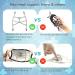 Awolf Face Mask Holder 3D Bracket 5-Pack Grey - Inner Support Frame for Cloth Masks - Protects Lipstick - Easy Breathing for Adults - Buy Online on SooperMarket.com