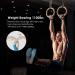 Wooden Gymnastic Rings Set - 15ft Adjustable Straps - 32mm - Perfect for Cross-Training, Gymnastics, Strength Training, Pull Ups & Dips (Set of 2) - Buy Online on SooperMarket.com
