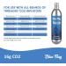 BLUE FLAG 16g Threaded CO2 Cartridges - 5 Pack for Bike Tire Inflators & Pumps | Quick Air Refill for MTB & Road Bikes - Buy Online on SooperMarket.com