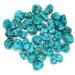 Natural Crystal Rough Natural White Turquoise Dyed Green Tumbled Irregular Stone Crystal Gemstone Natural Stone (Size : 10g) - Buy Online on SooperMarket.com