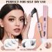 Individual Lash Extension Kit 100pcs 10-16mm 0.07 D-MIX Curl False Eyelash Clusters Women Lash Bond and Seal Glue Curved Tweezer for Lash Application Removal Beginner Practice Lash DIY Tool Set - Buy Online on SooperMarket.com