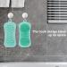 Soft Silicone Body Scrubber Shower Brush - Double-Sided Massage Bath Brush for All Skin Types - Buy Online on SooperMarket.com