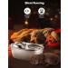 WOPET Stainless Steel Cat Water Fountain 67oz/2L - Silent Pet Drinking Fountain with Filter for Dogs, Cats, Birds, Small Animals - Buy Online on SooperMarket.com