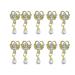 Worparsen Nail Jewelry Pendant Style Nail Art Decor DIY Manicures Gadget High Durability for Salon 1 Bag E