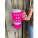 Gangster Armor Grip for 20 oz Tumblers - Silicone Handle Sleeve for Yeti, RTIC, Corkcicle Tumblers - Pink Boot Tumbler Bottom Rubber - Buy Online on SooperMarket.com