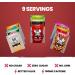 SNEAK | Starter Pack | Zero Sugar Low-Calorie Energy Drink for Sustained Concentration & Focus | 9 Servings and the Monochrome Shaker - Buy Online on SooperMarket.com