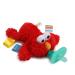 Bright Starts Sesame Street Cozy Coo Soothing BPA-Free Pacifier with Plush Toy - Elmo  Ages Newborn +   Green   4.42x2.04x4.17 Inch (Pack of 1)