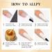 MIZHSE Gel Liner Nail Art Polish Set Glitter Gold and Silver Gel Painting For Nails Art Swirl Nails Design Dotting Painting French Manicure Kit 7Ml Glitter Silver&gold 7 ml (Pack of 2) - Buy Online on SooperMarket.com
