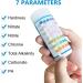 FUNSWTM 7 in 1 Aquarium Test Strips - 100Pcs | Freshwater and Saltwater Fish Tank Test Kit for pH, Nitrite, Nitrate, Chlorine & Hardness Detection - Buy Online on SooperMarket.com