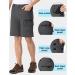Rdruko Men's Quick Dry Cargo Shorts - Dark Grey, 36 - Buy Online on SooperMarket.com