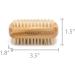 Premium Boar Bristle Nail Brush | Olive Wood Handle | Made in Germany - Buy Online on SooperMarket.com