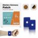 MQUPIN Motion Sickness Patch for Cruise 20 Count with 1 Pair Motion Sickness Band, Anti-Nausea Sea Band Motion Sickness Patch for Taking Cars, Ships, Airplanes, Trains, Long-Lasting About 72 Hours 1 box with band