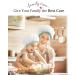 Mikimini Waterproof Shower Cap for Women & Girls - Reusable Washable Cute & Soft - Medium White (1 Pack) - Buy Online on SooperMarket.com