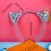 Fishdown Cute Cat Ears Headbands Set for Girls - Non-slip Transparent Quicksand Design (7pcs Per Pack, Color-1) - Buy Online on SooperMarket.com