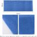 HONG 111 African Net Sponge Bathing Sponge  4 Pieces African Body Exfoliating Long Net Exfoliating Shower Body Scrubber Back Scrubber Skin Smoother for Daily Use (Blue Black) - Buy Online on SooperMarket.com