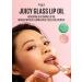 Kaja Juicy Glass Lip Plumping Oil - Hydrating Vegan Lip Gloss with Vitamin Tree Fruit Oil for a Plumped Lightweight Finish | 05 Plum Paloma | Cruelty-Free - Buy Online on SooperMarket.com