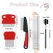 5 Pack Flea Comb for Cats & Dogs | Effective Lice & Flea Removal | Professional Pet Care Comb - Buy Online on SooperMarket.com