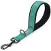 Vivaglory dog leash short short traffic leash for dogs short training lines for medium -sized and large dogs 32cm length 2.5 cm wide green 32 cm green