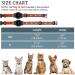 Reflective GPS Cat Neck Band with Apple AirTag - Adjustable & Bell Fits XS 7-9 inch Cats & Puppies - Jiarui Orange Collar - Buy Online on SooperMarket.com