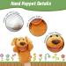 Lilizzhoumax Simulation Puppy Hand Puppet - Interactive Plush Dog Toy for Kids | Role-Playing & Early Education Fun - Buy Online on SooperMarket.com