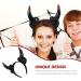 Cabilock Sheep Horns Headband Gothic Sheep Horn Hairbands Devil Horn Headband Animal Cartoon Show Headdress Photo Props for Fancy Dress Cosplay Costume - Buy Online on SooperMarket.com