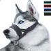 Nylon Soft Dog Muzzle for Dogs Prevent Anti Biting Barking and Chewing Adjustable Loop (XL Black) XL Black