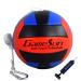 GAMESUN Tetherball and Rope,Full-Size Soft Touch, Portable Tetherballs with Soft Rope - Great Outdoor Game for Kids Red Blue Black