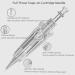 Whalrace PMU Needles 10 PCS - Safe and Disposable Microblading Needles for Eyebrows, Eyeliners, Tattoo, Lip Tinting - 1RL/1P - Buy Online on SooperMarket.com