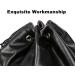 PUGED Large Dragon Leather Drawstring Dice Bag for RPG MTG Games - Black - Buy Online on SooperMarket.com