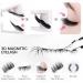 AYNKH Magnetic Eyelashes with Applicator Natural Look No Glue Needed Reusable Lashes Kit without Eyeliner Easy to Wear and Remove for All-Day Comfort Multi Style to Choose (Nature) - Buy Online on SooperMarket.com