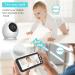 MYPIN 4.3'' LCD Wireless Video Baby Monitor with Camera and Night Vision - Two Way Audio, VOX Mode, Temperature Alert - nooie Baby Monitor HS0329 - Buy Online on SooperMarket.com