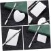 VILLCASE 3 Sets Ring Palette - Nail Art Display & Mixing Kit | Mini Stainless Steel Nail Accessories 7.6x5.1cm - Buy Online on SooperMarket.com