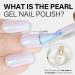 AILLSA Pearl Gel Nail Polish - Chrome Mermaid & Iridescent Shimmer - Soak Off UV Gel for DIY Manicure & Holiday Gifts - 0.27 Fl Oz - Buy Online on SooperMarket.com
