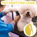 Best PET Knotting Comb Set - De-Filtering Tool with Steel Blade for Dogs & Cats - 5 PCs for Gentle Undercoat Removal - Buy Online on SooperMarket.com