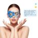 Reusable Gel Eye Mask for Puffiness & Dark Circles - Cooling Eye Ice Pack for Dry Eyes, Headache & Stress Relief (Leaves Design) - Buy Online on SooperMarket.com