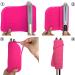 Heat Resistant Mat for Curling Irons & Hair Styling Tools - 9x6.5 Pink | Shop Internationally - Buy Online on SooperMarket.com