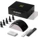 Bluesky Gel Nail Polish Starter Kit with 24W UV LED Lamp - 3 Gel Polishes, Cleanser, Top & Base Coat, Nail File - Amazon Exclusive - Buy Online on SooperMarket.com