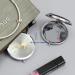 Cinderella High Heel Shoe Compact Mirror Favor 12PCS - Perfect Quinceanera/Sweet 16 Gift (Silver) - Buy Online on SooperMarket.com
