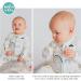 100% Cotton Two-Way Zipper Baby Sleepsuit Unisex Onesie Romper 6-12 Months Rainbow - Buy Online on SooperMarket.com