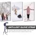 Buy Lurrose 2-Piece Elastic Mock Clip Glove Holder - Anti-Losing Children's Winter Gloves Necklace Rope Clamp - Buy Online on SooperMarket.com