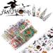 Kalolary 20 Rolls Nail Foil & Glue - Holographic Starry Sky Stars Transfer Stickers for DIY Nail Art Decoration - Buy Online on SooperMarket.com