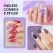Beetles Cat Eye Gel Nail Polish 15ml Gel Polish Soak Off UV LED Nail Lamp 1 Color Silver Shimmer Velvet Gel Nail Polish Nail Art Manicure Salon DIY Gift for Girls-CL823-RE 15ml Silver Cat Eye Gel - Buy Online on SooperMarket.com