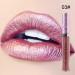 Liquid Glitter Lipstick Set - Waterproof Metallic Gloss for Teens & Women | 6PCS Diamond Shimmer Lip Color - Buy Online on SooperMarket.com