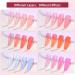 SAVILAND Jelly Gel Nail Polish Set - 30 Translucent Colors | Sheer Matte & Glossy Effects | Perfect for Nail Salons & DIY | Ideal Christmas & Holiday Gift - Buy Online on SooperMarket.com