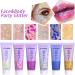 Turelifes Chunky Glitter Gel - Festival Glitter Body Gel for Face, Hair & Nails - 50ml Sparkling Purple - Easy to Apply & Remove - Buy Online on SooperMarket.com