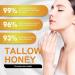 Tallow Honey Balm Tallow Moisturizer Firming Face Cream Tallow Face Cream Tallow Balm Instant Wrinkle Remover Tallow And Honey Balm Repair Barrier Face & Body Moisturiser For Dry Skin 30g - Buy Online on SooperMarket.com