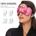 Haskirky Light Blocking Eye Mask | Breathable & Adjustable for Men and Women | Perfect for Travel, Yoga, and Deep Sleep | Pink Strawberry - Buy Online on SooperMarket.com